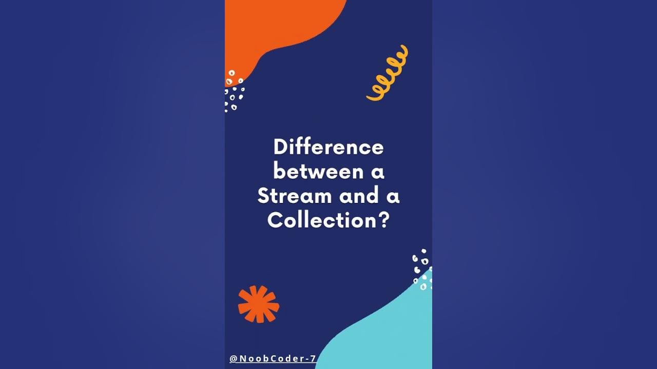 Stream vs Collection in Java 🔥 | What's the Difference?#shorts #Java # ...