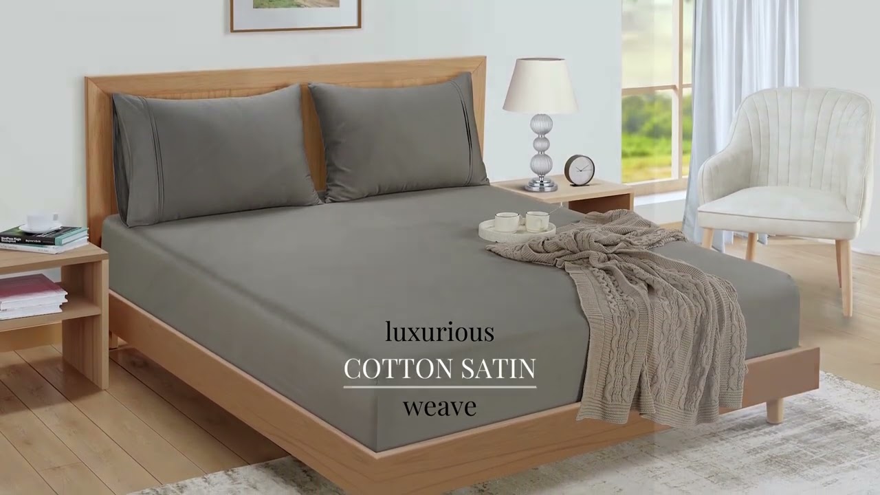 400 Thread Count Luxurious Cotton Bedsheets