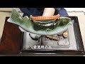 焼里芋とイワナ骨酒-Grilled taro& Chars bone sake-Japanese food 【江戸長火鉢 64杯目】