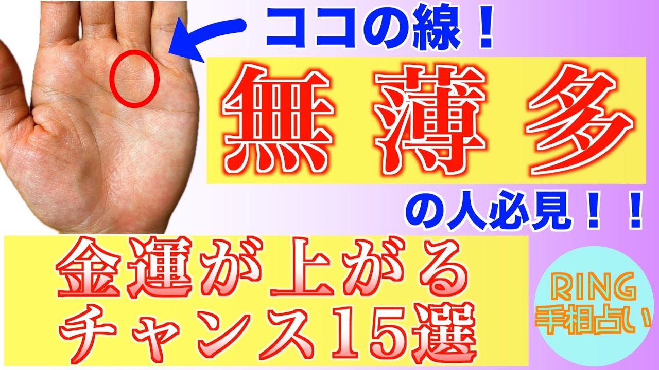 【金運アップ🤲】金運上昇のチャンス15選 徹底解説！！鑑定歴22年占い師の手相勉強会第59回。#手相