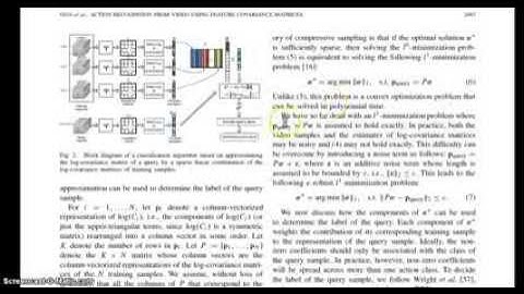 Action Recognition from Video Using Feature Covariance Matrices @ TST