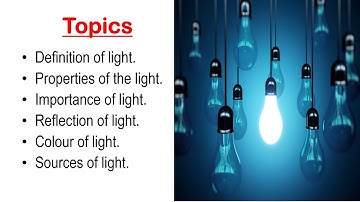 Light Shadows and Reflections Chapter-11(Part-1) Class-VI