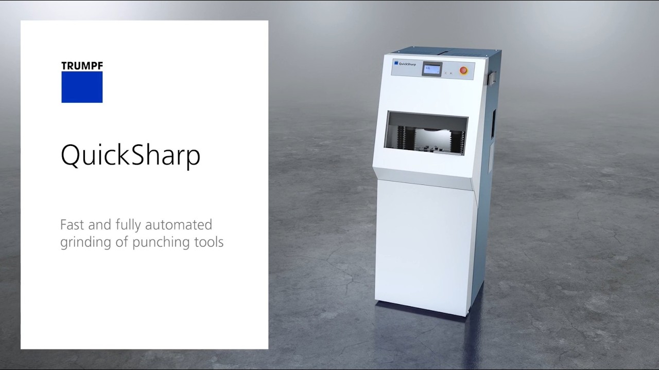 Fast and fully automated grinding of punching tools