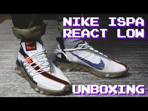 nike react ispa on feet