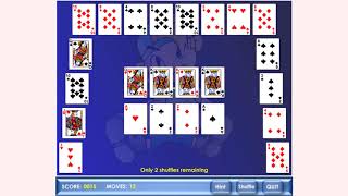 How to play Crecent Solitaire game | Free online games | MantiGames.com How to play Crecent Solitaire game | Free online games | MantiGames.com
