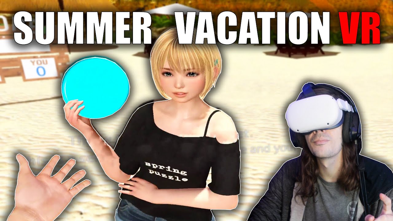 This Vr Dating Sim Got Weird Summer Vacation Vr Gameplay Youtube
