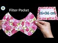 NEW Style🔥🔥Very Simple Face Mask with Filter Pocket | Face Mask Sewing Tutorial  | Máscara3d