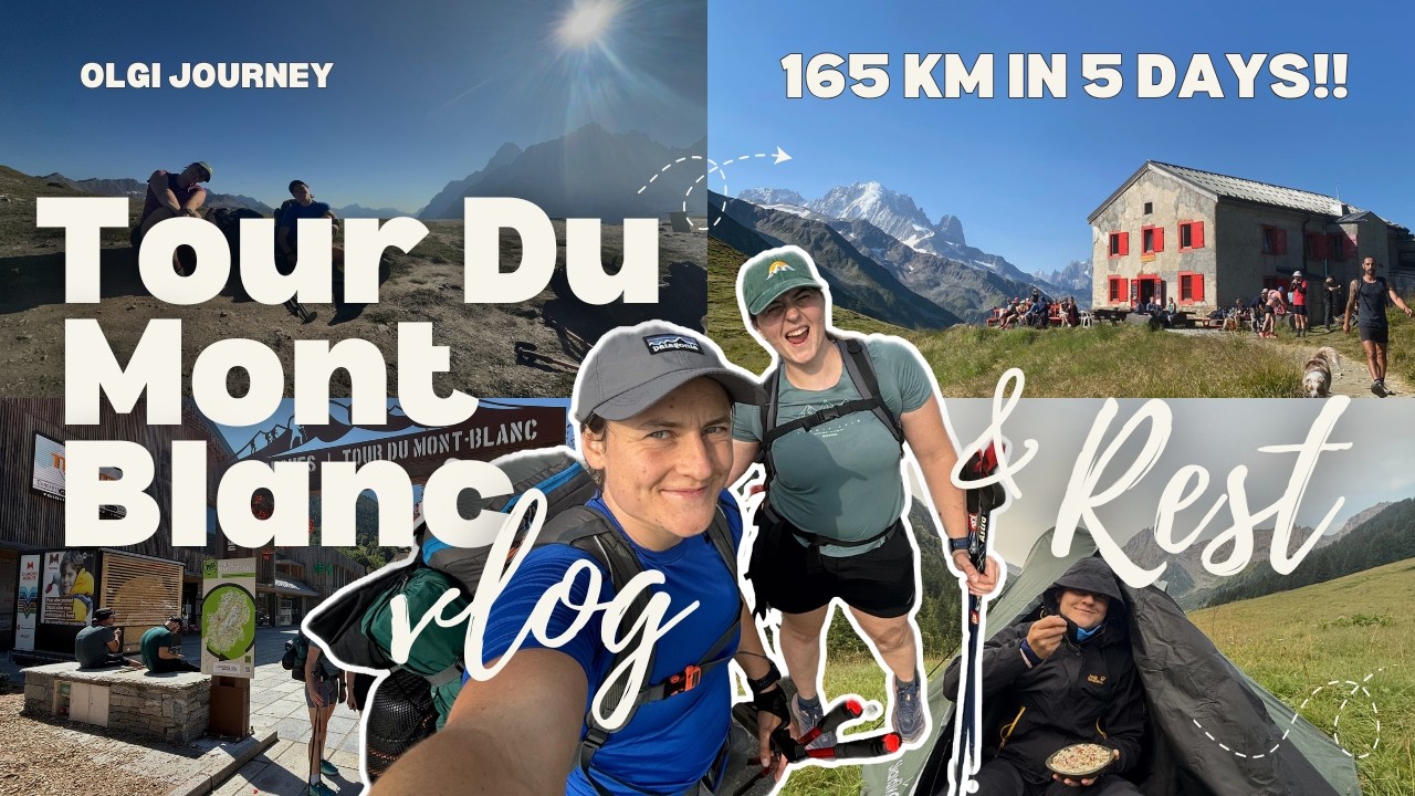 Tour du Mont Blanc in 5 Days | 170km Hiking & Camping in the Alps