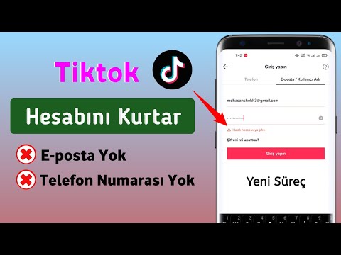 E-posta veya Telefon Numarası Olmadan TikTok Hesabı Nasıl Kurtarılır (2023) |Tik Tok Hesabını Kurtar