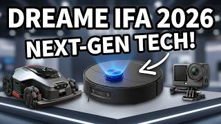 Aqua20 and Dreame's full IFA 2026 lineup, robot mower to action camera!