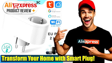 Revolutionize Your Home with 16A EU WiFi Smart Plug Socket | Tuya Smart Life Compatible |