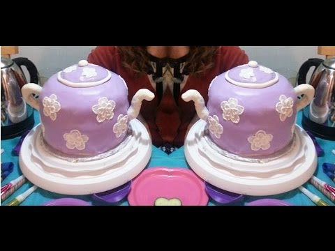 3D Gumpaste Teacup With Template - How To With The Icin 