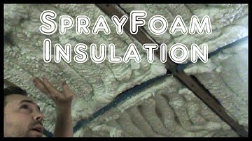 Bus Conversion Build - Spray Foam Insulation Install