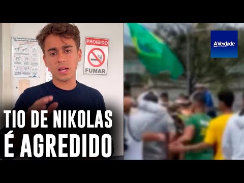 Tio do vereador Nikolas Ferreira é agredido durante manifestação em Belo Horizonte