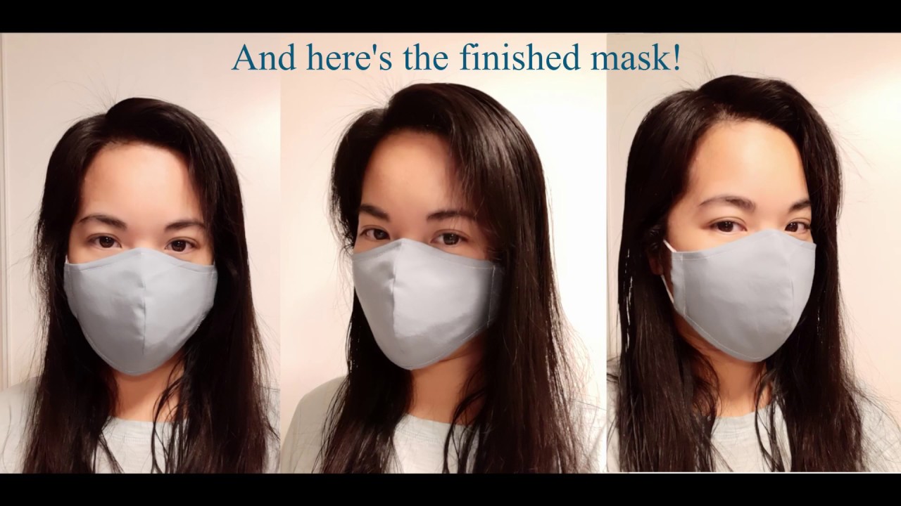 Sewing Your Own Face Mask To Fight Against The Coronavirus