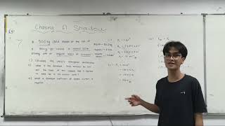CHASING A SHADOW : Chapter 6, Question 7