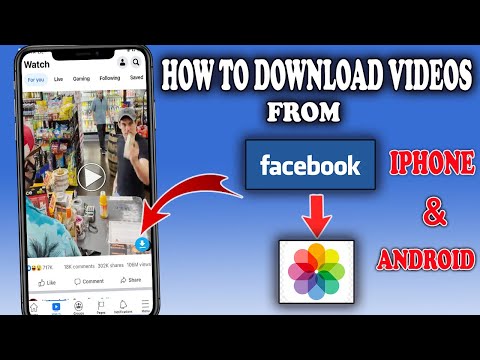 How To Download Videos From Facebook To Gallery 2022