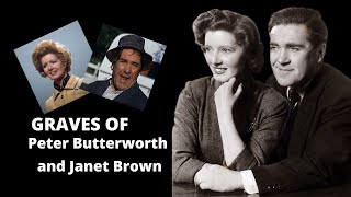 Peter Butterworth and his wife Janet Brown (the perfect impersonator)