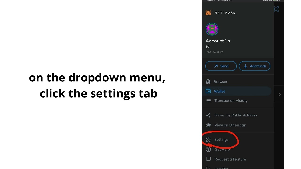 Adding LuckyChip BSC Testnet network on MetaMask