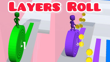 ✅Layers Roll. All Levels TOP Gameplay iOS Android Mobile Games New Update Max Level