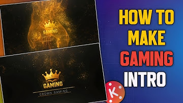 How To Make Gaming intro For YouTube channel  | Intro for YouTube videos