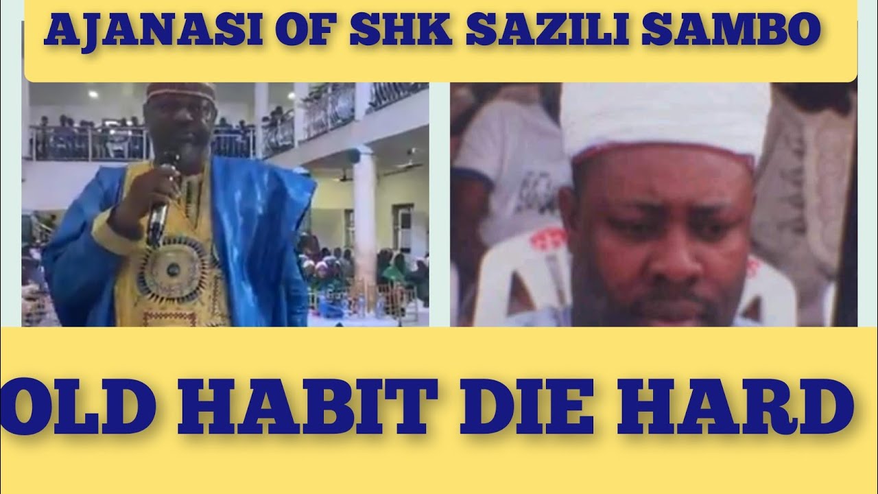  LONG TIME AJANASI OF SHK SAZILI SAMBO| SHK ABD-RASAQ MILO TOOK IT BACK TO  OLD MEMORY BY HIS VOICE