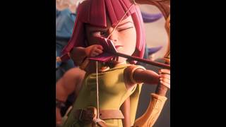 What's your fav troop? | Clash of Clans edit | LUZ ROJA (SLOWED) | #edit #coc #games