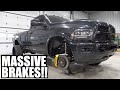 This Brake Kit Is HUGE!!!! RAM 2500 Gets WILWOOD Big Brake Kits!!!