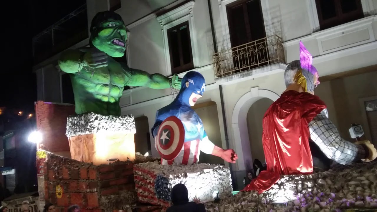 CARNEVALE 2020.prime Sfilate in Campania. Sarno