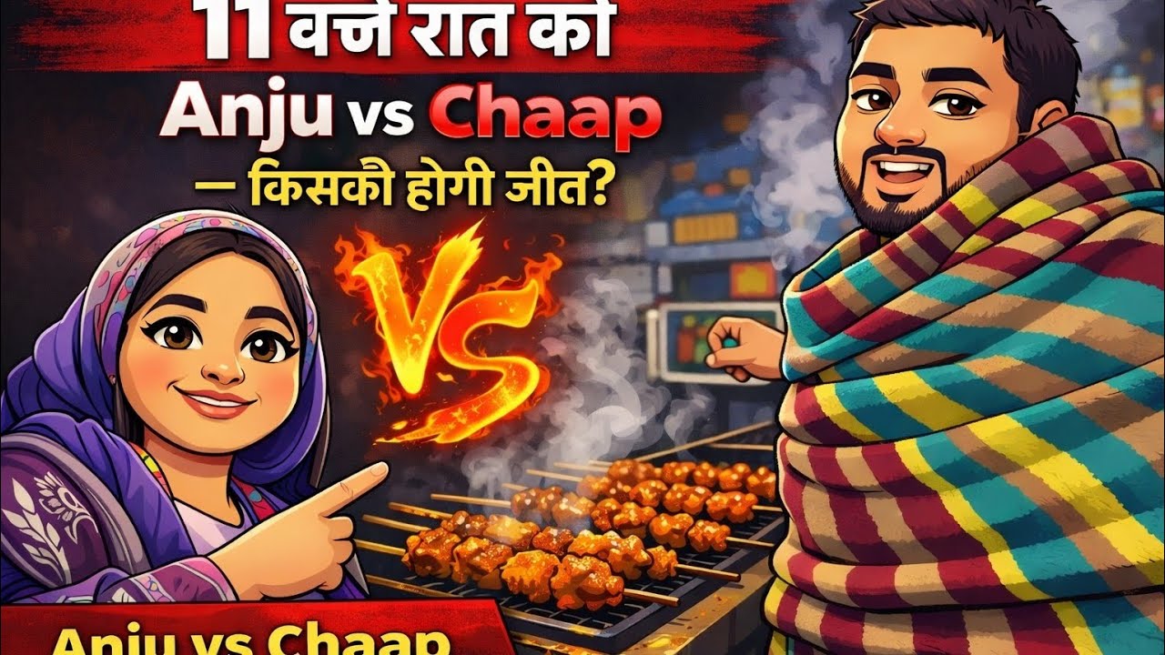 🤣 “11 बजे रात को Anju vs Chaap – किसकी होगी जीत?”