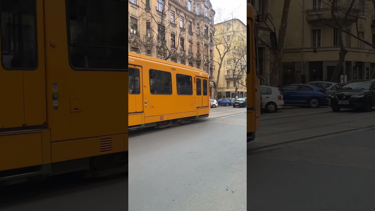 Budapest BKK TW6000 “hannoveri” villamos / tram / Straßenbahn Duewag, Linke-Hofmann-Busch, AEG