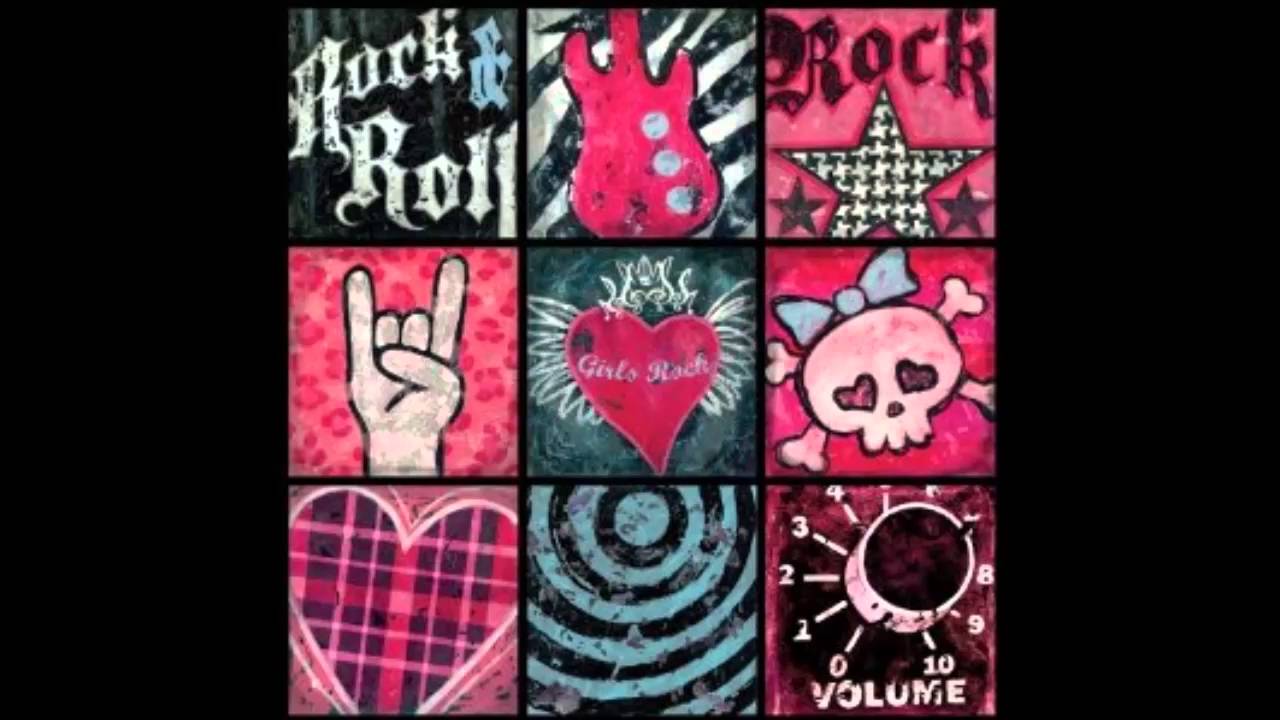 Punk Rock Girlie Liebt Es Laut