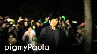 20150220 Goodbye~Kim Hyun Joong was leaving from Makuhari Messe