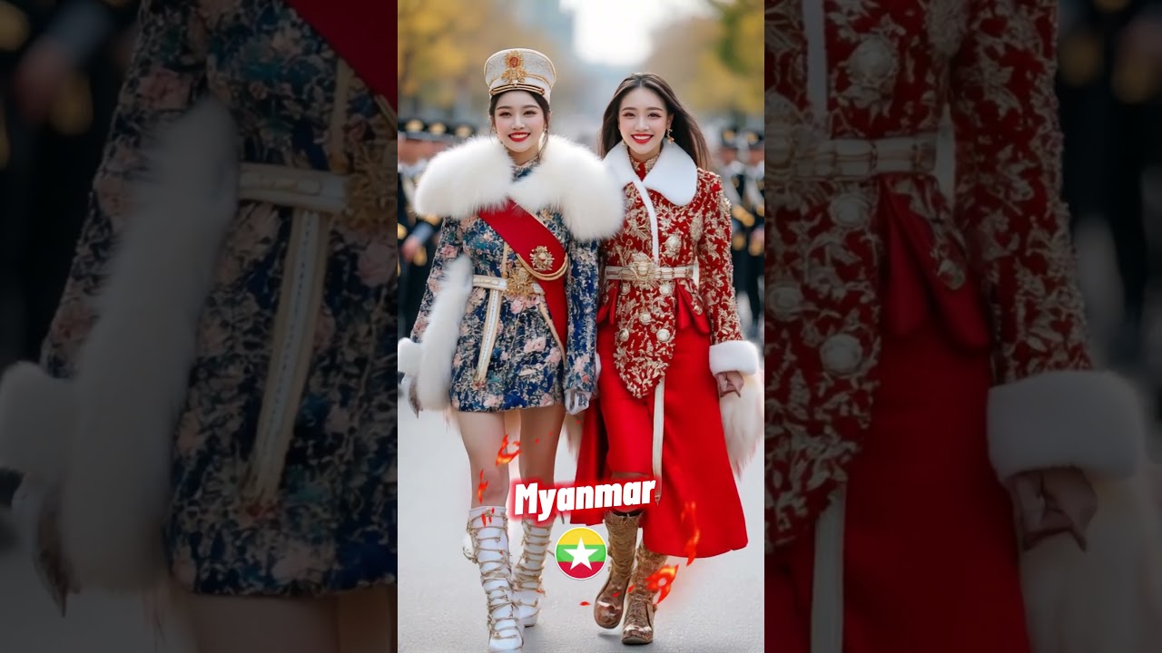 Beautiful as countries walking