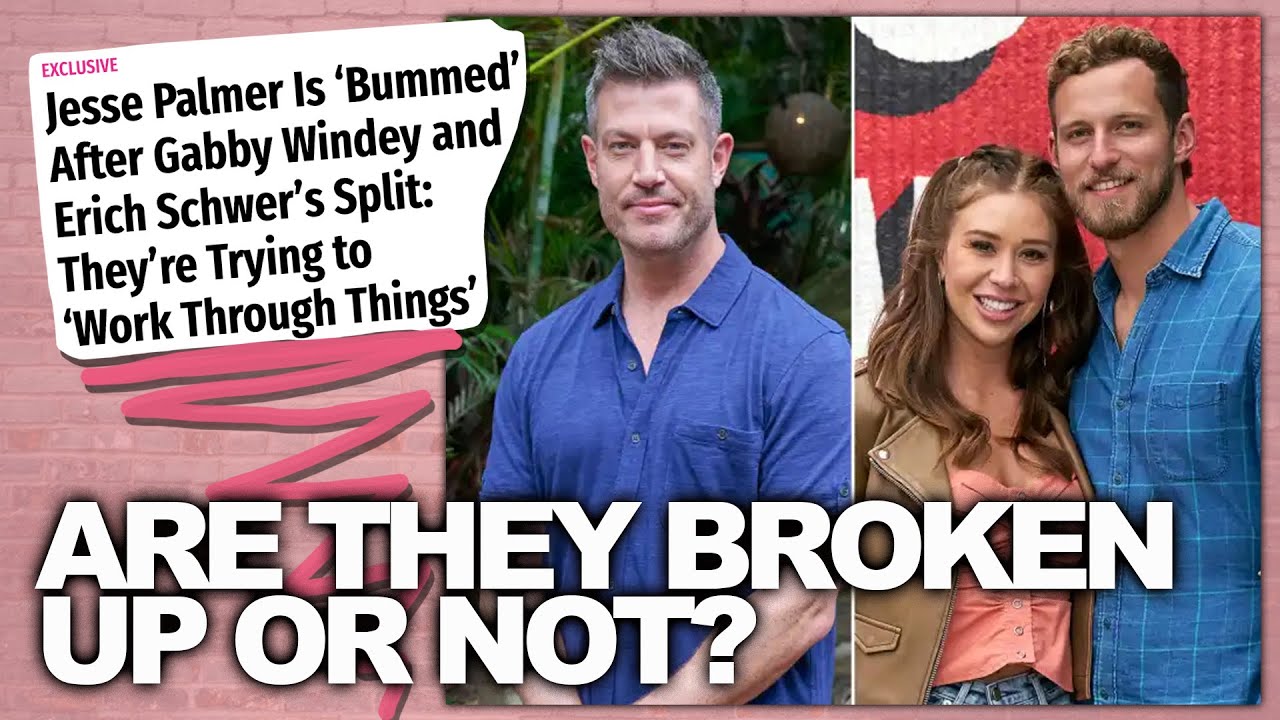 Bachelorette Host Jesse Palmer Implies Gabby Windey & Erich Schwer ARE STILL TOGETHER