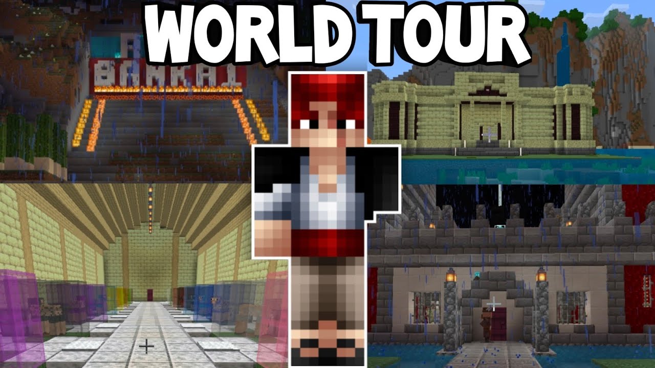 1000 Day Minecraft Pe World Tour - YouTube