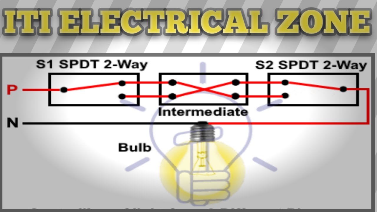 How to make Intermediate switch in hindi (इंटरमीडिएट स्विच कैसे बनाये