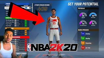 BEST DemiGod 😈 Center Build in NBA 2K20! 😳 Best BUILD IN NBA 2K20!!