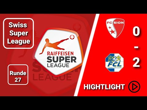 Sion Luzern Goals And Highlights