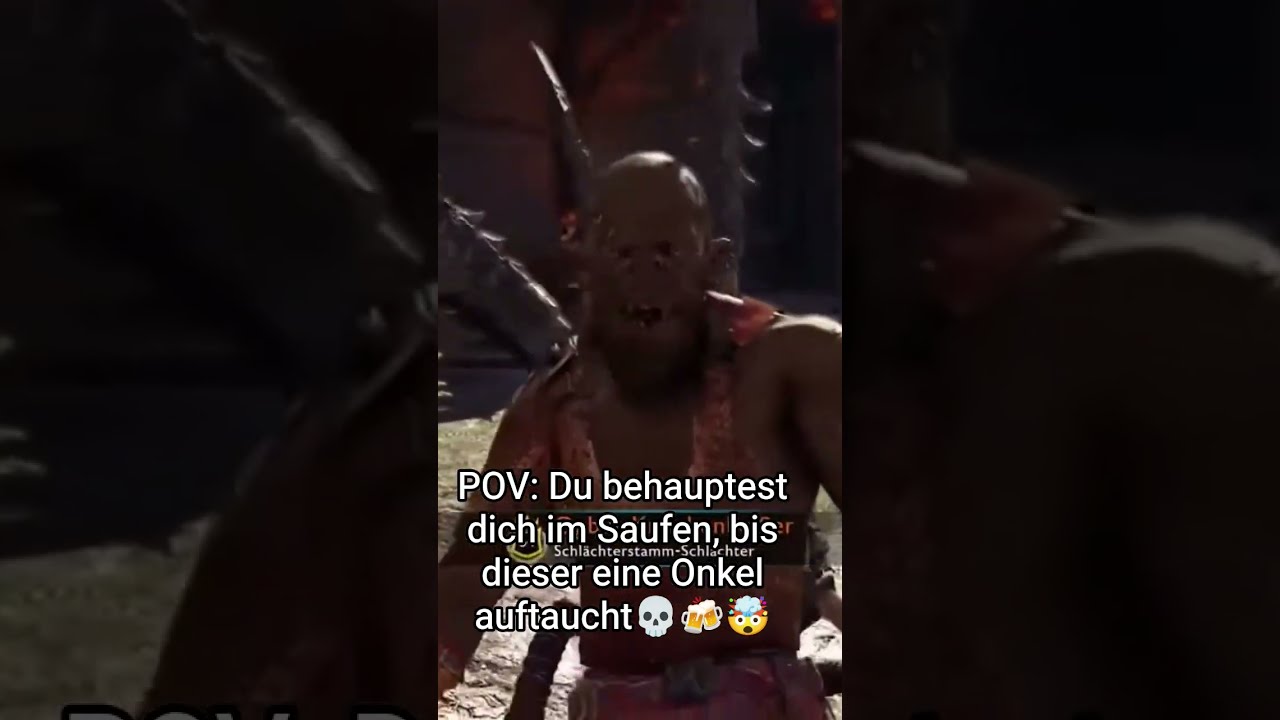 POV Du Behauptest Dich Im Saufen Bis Dieser Eine Onkel Auftaucht Schattendeskrieges