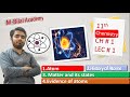 What is atom | History of atom | Evidence of atom | in URDU/HINDI | 11th CHEMISTRY | CH#1 | LEC-1