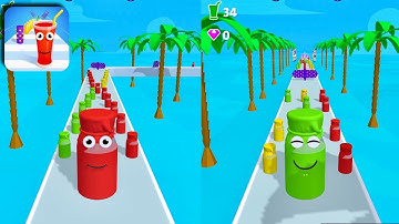 JUICE RUN 🍹🧋: All Levels Gameplay Walkthrough Android, iOS NEW UPDATE
