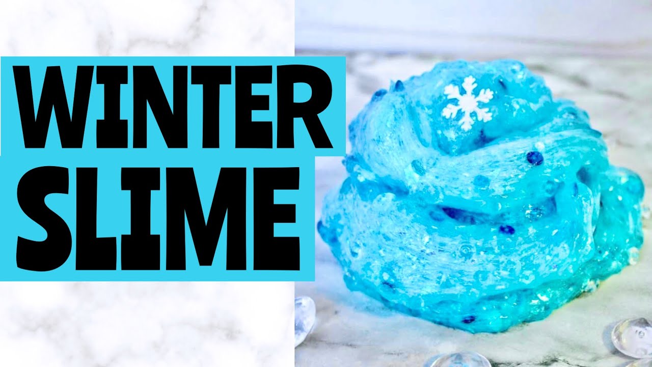 WINTER & HOLIDAY SLIME MAKEOVER! DIY HOLIDAY SLIME!