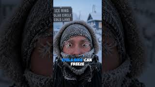 People Actually Live in -71°C #facts #oymyakon #winter #science