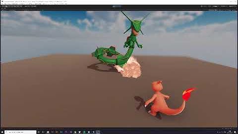 Pokemon Lets Go Unity - FlameThrower