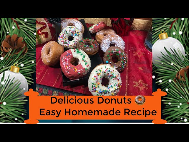 Delicious Doughnut  Recipe | Tasty Donuts | Homemade Chocolate Donuts | Perfect Home Kitchen and Garden