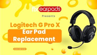 How To Replace Logitech G Pro X Ear Pad | DIY Repair TUTORIAL