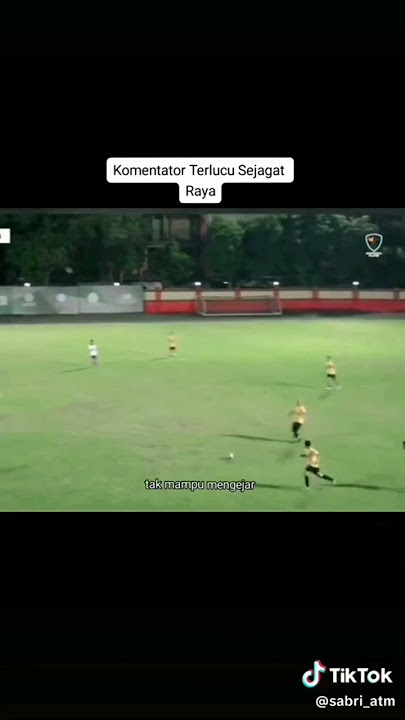 komentator lucu sampe sertifikat tanah di bawa bawa🤣 #shorts #sepakbola