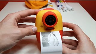 Детский фотоаппарат с моментальной печатью Print Camera
