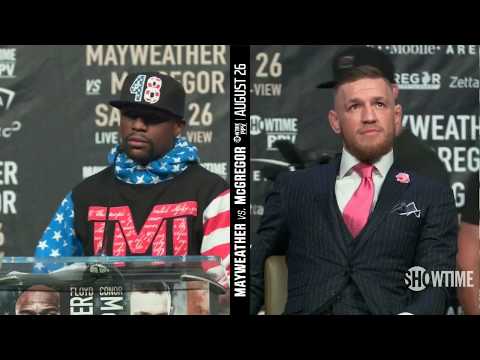 Floyd Mayweather vs Conor Mcgregor First Press Conference HD Full
